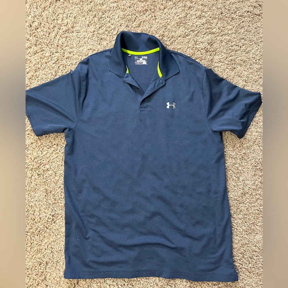 Under Armour Men’s polo XL heat gear short sleeve